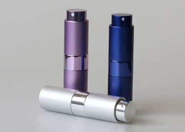 İç Cam Doldurulabilir Seyahat Boyu Parfüm Şişesi Sprey Mavi Büküm ve Spritz Atomizer