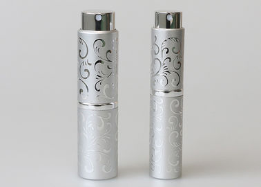 Profesyonel tasarım mini gümüş 10ml büküm ve spritz atomizer