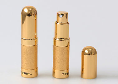 Pretty Gold Taşınabilir Parfüm Atomizer Kabı 6ml 5ml Parfüm Şişesi