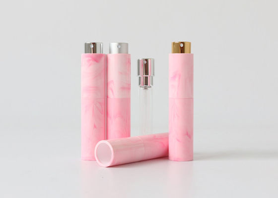 Seyahat Oksitleyici Taşınabilir Parfüm Atomizer Alüminyum Cam Sprey Şişesi 10ml