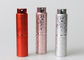Kozmetik Ambalaj için Mini Gümüş 10ml Parfüm Atomizer Büküm ve Spritz Atomizer