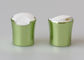 Plastik Şişe İçin 28mm Alüminyum Kapaklar Parlak Yeşil Renk