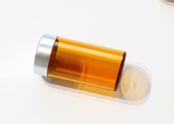 50ml küçük boyutlu özelleştirilmiş şeffaf PET enjeksiyon kapsülleri şişesi