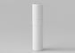 Beyaz Büküm ve Spritz Atomizer Plastik Doldurulabilir Parfüm Atomizer 104mm Yükseklik