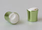 Plastik Şişe İçin 28mm Alüminyum Kapaklar Parlak Yeşil Renk