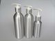 Cilt Bakımı Gümüş Küçük Alüminyum şişeler Pompa Şişe 120 ml Yüz Serumu Ambalaj Kozmetik Pompa Şişeleri